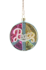 " Colourful Peace " Ornament