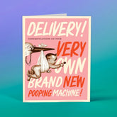 " Delivery" Baby Card