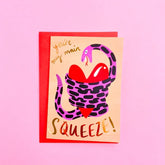 " Main Squeeze " Greeting Card