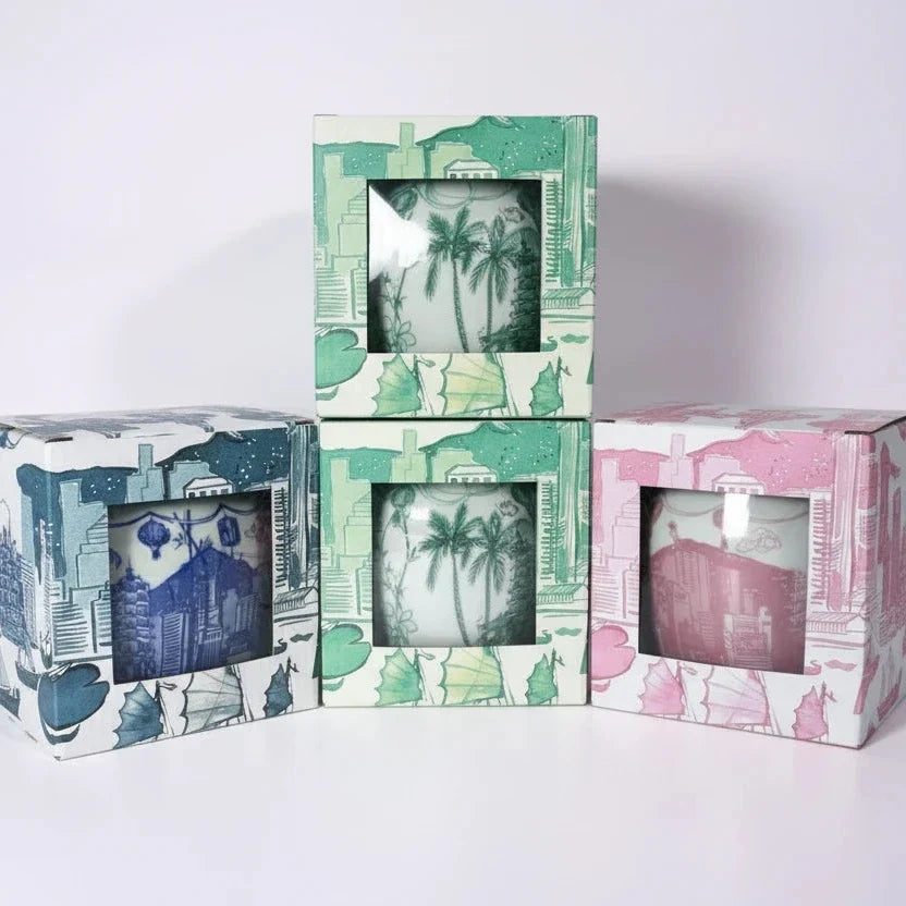 " Hong Kong Homage " Ginger Jar Mini - The Ginger Jar Lamp Co.
