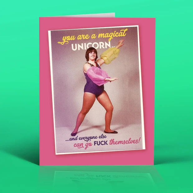 " Magical Unicorn " Card