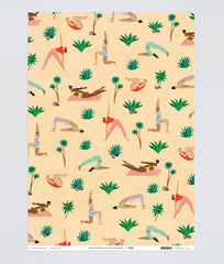 " Yoga " Gift Wrap