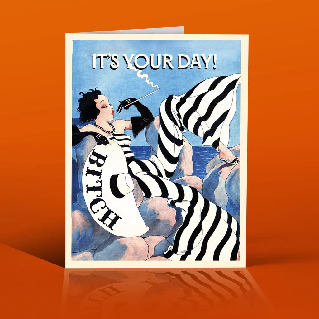 " Relax Bitch! " Card